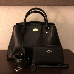 Coach Satchel and Wallet Set
